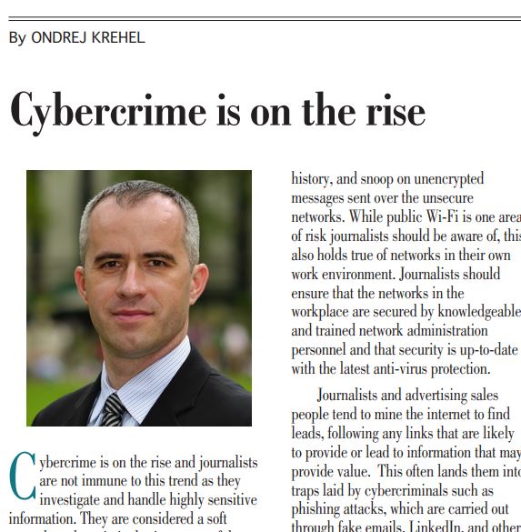 Cybercrime is on the rise