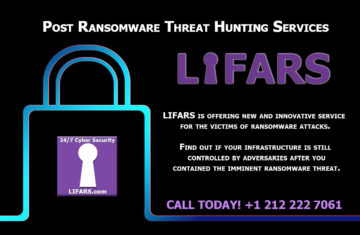 LIFARS is offering new and innovative service for the victims of ransomware attacks